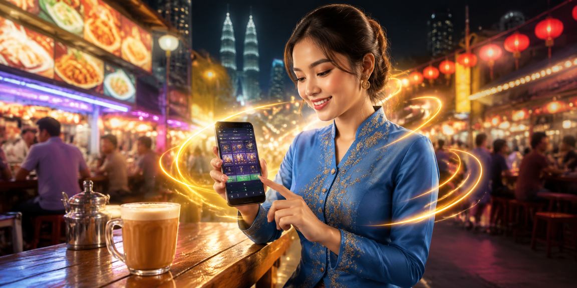 Pemain baju kurung menggunakan kasino mudah alih u23 untuk menuntut bonus di Kuala Lumpur