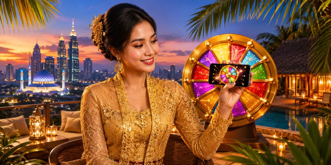 Pemenang cabutan bertuah u23 di Selangor dengan pakaian kebaya meraikan hadiah menarik